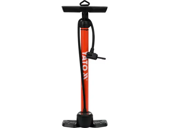 YATO Alu Standpumpe Manometer 8 bar