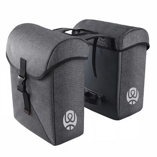 Gepäckträgertasche 35L Fahrradtasche Set wasserdicht Reflektor stabil
