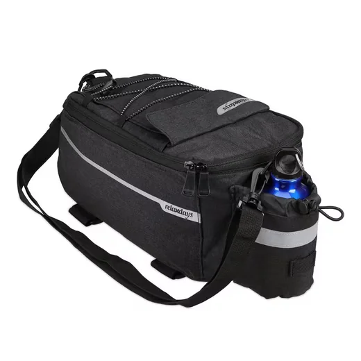 Relaxdays Gepäckträger Fahrradtasche